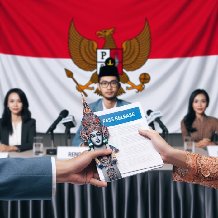 Размещение пресс-релиза в Индонезии